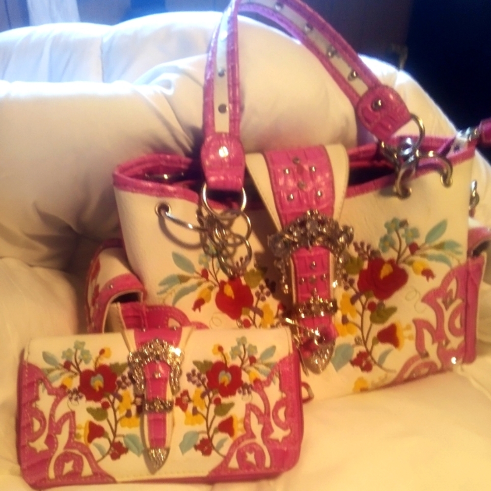 Matching purse and wallet